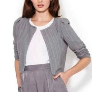 Z Spoke Zac Posen Blazer Size 4 gray